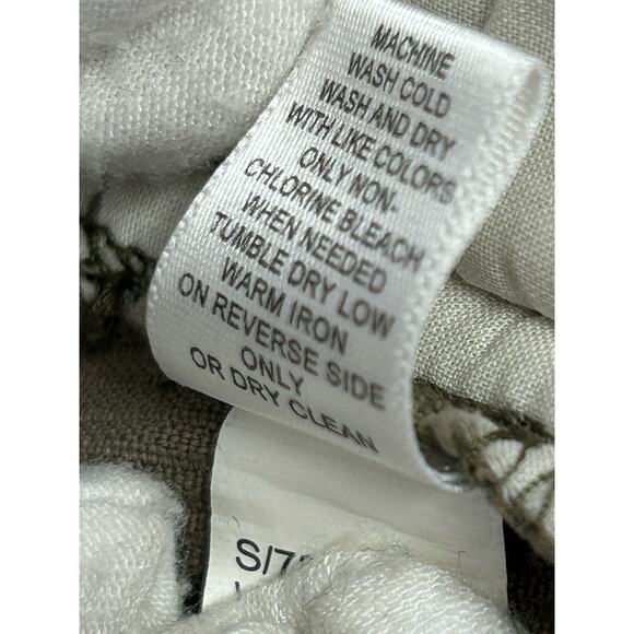 Banana Republic Pants Women SZ 27 Brown Corduroy Cotton Low Rise y2k Minimalist - Picture 4 of 9